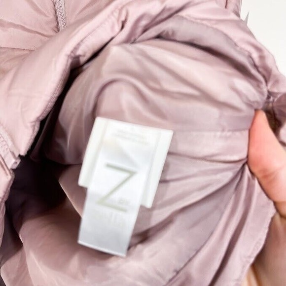 Z By Zella Girl Quilted Puffer Vest Kids Full Zip Mock Neck Jacket Large NWT - Picture 7 of 10